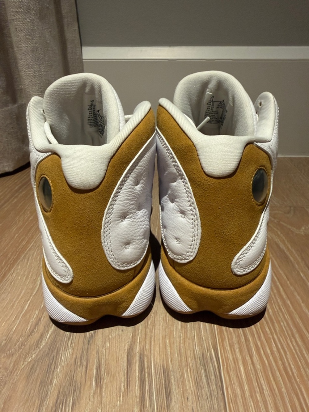 Jordan 13 Men’s Retro White/Wheat - Picture 7 of 9